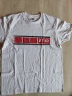MOT-TECH T-Shirt grau / rot Größe L